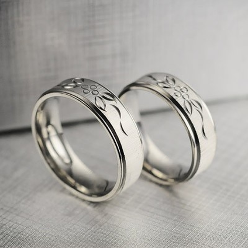 Titanium Ring couples pattern