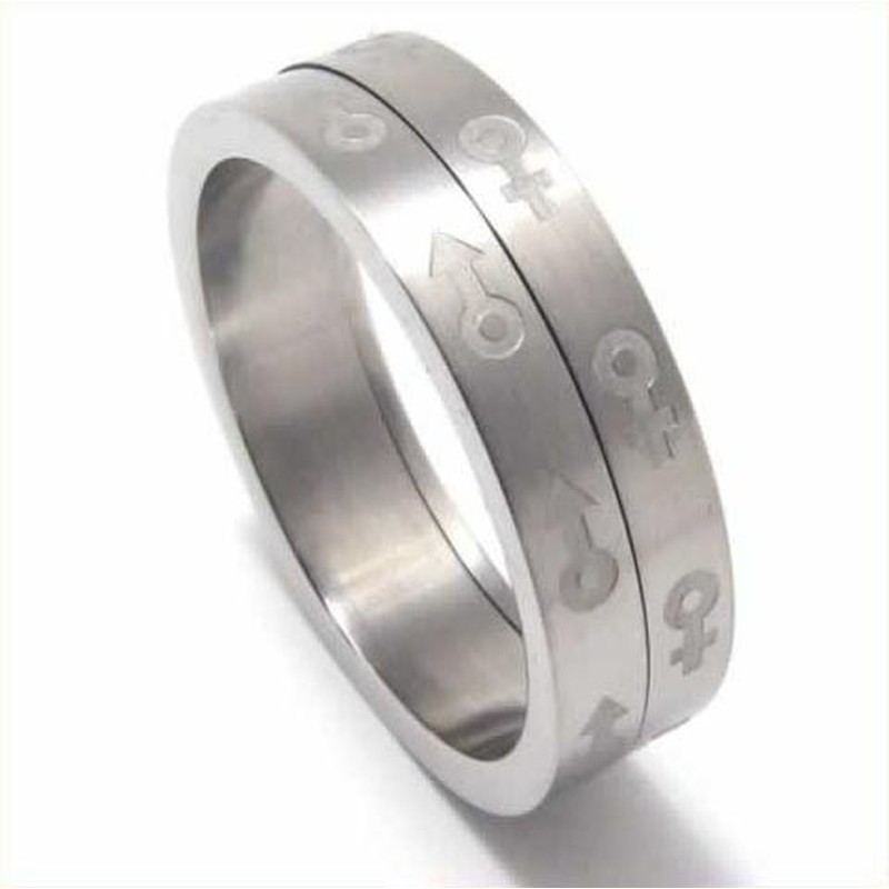 Sex Symbol 6mm Titanium Ring