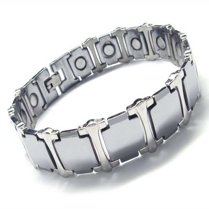Tungsten Carbide 16mm Wide Chunky Mens Bracelet 15986