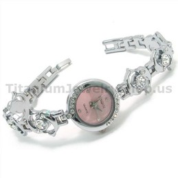 Pink Fashion Wacthes 14852