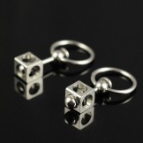 Mens Titanium earrings