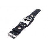 Mens Boys Pure Titanium Leather Cross Bracelet Bangle