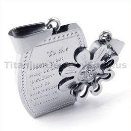 Titanium Lovers Pendants-Free Chains 19109