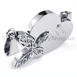 "I will Keeping Waiting for you forever"Titanium Lovers Pendants-Free Chains 19112