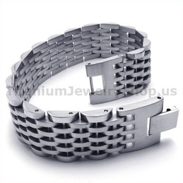 Mens Titanium Bracelet 18925