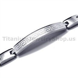 Mens Titanium Bracelet 19053