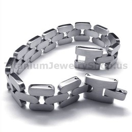 Mens Titanium Bracelet 19054