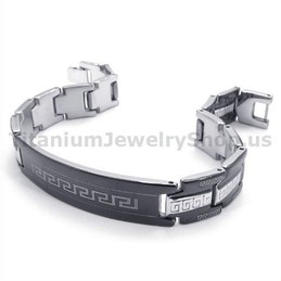 Mens Titanium Bracelet 19333