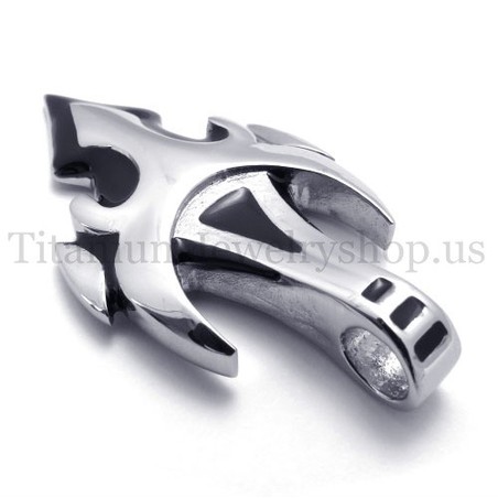male strong sword titanium pendant 20024