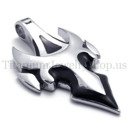 male strong sword titanium pendant 20024