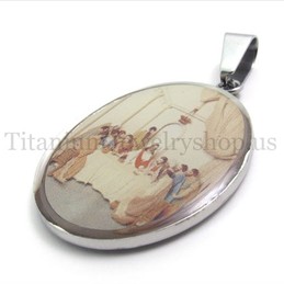 bible series titanium pendant 20089