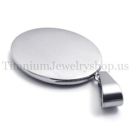 Madonna and Jesus Series titanium pendant 20093