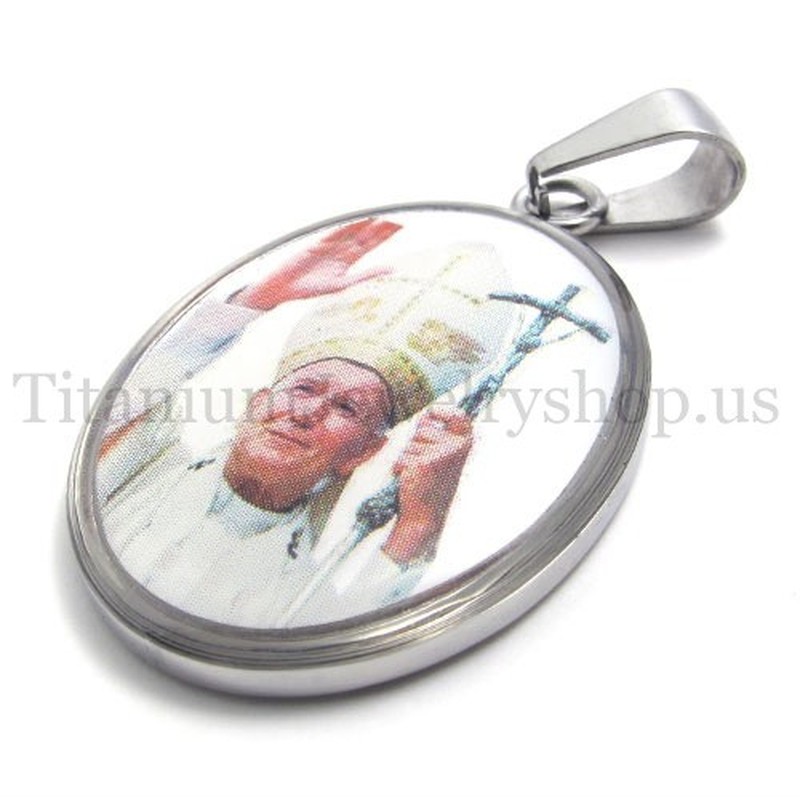 Christmas series titanium pendant 20099
