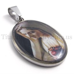 Christmas series pure titanium pendant 20103