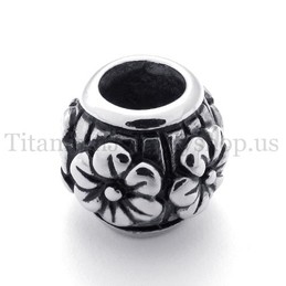 fortunate bead titanium pendant 20120