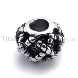 fortunate bead titanium pendant 20127