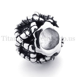 fortunate bead titanium pendant 20127