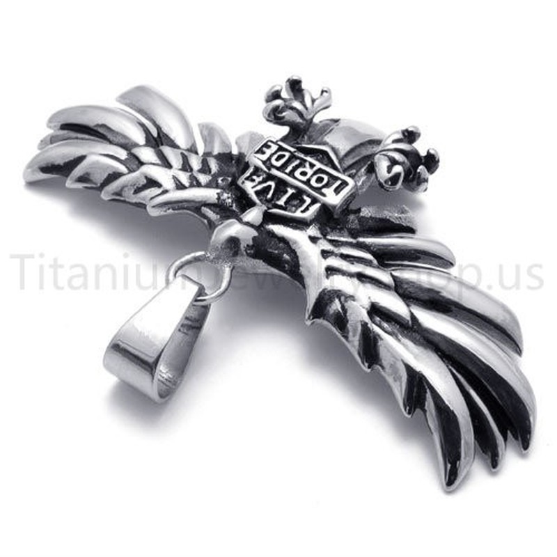 2012 New Classical Eagle Titanium Pendant 20118
