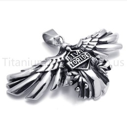 2012 New Classical Eagle Titanium Pendant 20118