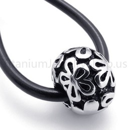 2012 New Classical pearl Lucky Titanium Pendant 20121