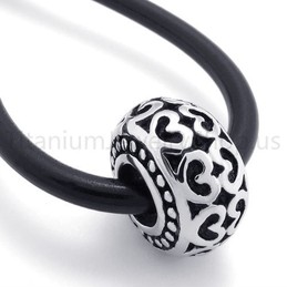 2012 New Classical pearl Lucky Titanium Pendant 20125