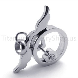 2012 New Lovely Silvery Titanium Pendant 20285