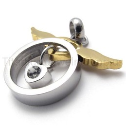2012 New Lovely Golden Titanium Pendant 20286