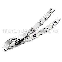 Mens Titanium Bracelet