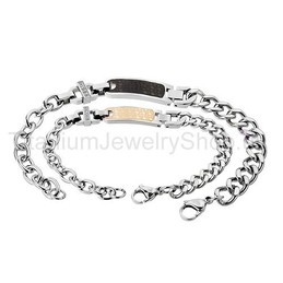 Titanium Lovers Bracelets