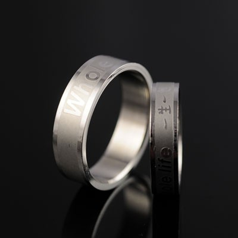 Love you for life couples right ring