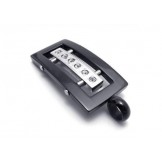Men Silver Black Pure Titanium Pendant Necklace Chain