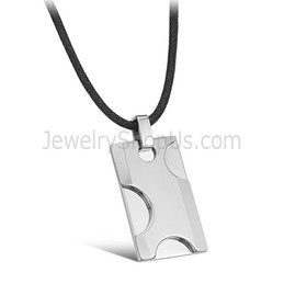 Tungsten Silver Pendant C639