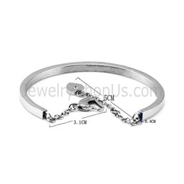 Tatanium Bangle Adjustable (Black, Silver, Rose Gold) BG810
