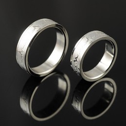 ECG Titanium right ring