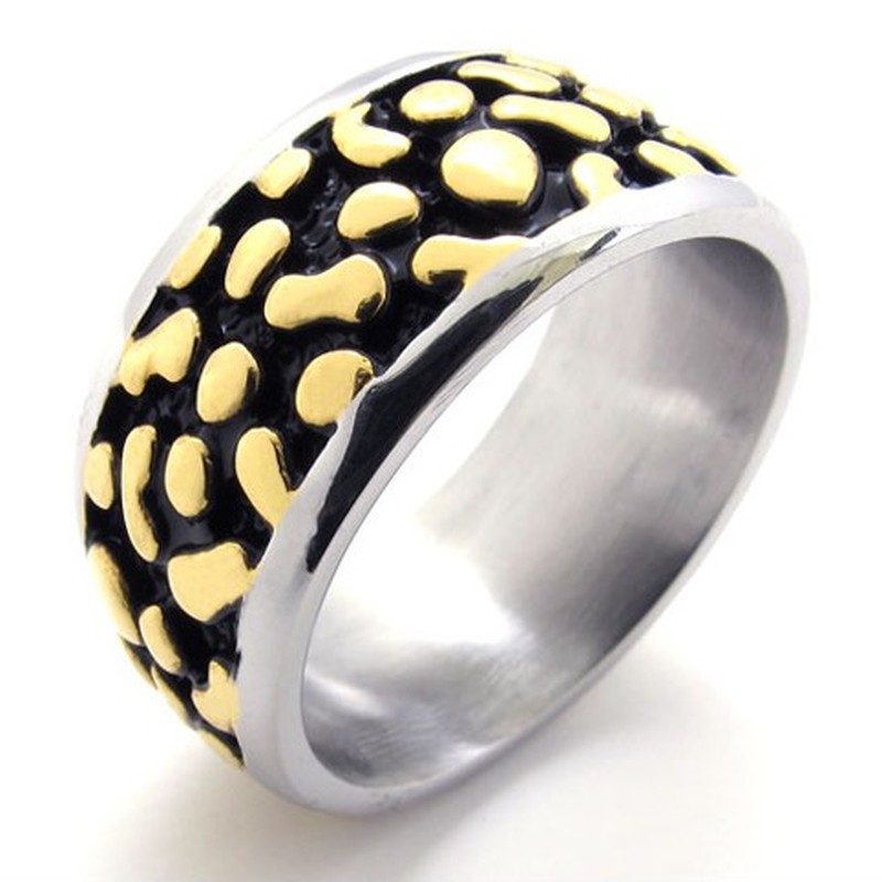 Gold Vintage Titanium Ring 20294