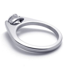 Diamond Titanium Ring 20596