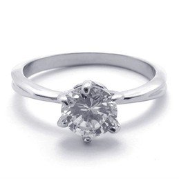 Diamond Titanium Ring 20585