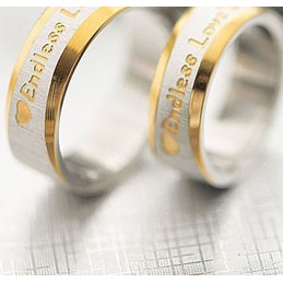 Endless love Titanium Ring