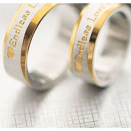 Endless love Titanium Ring