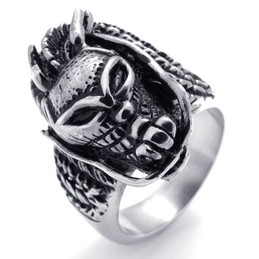 Skull Titanium Ring 20171
