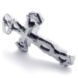 Gold Titanium Cross Pendant 20266