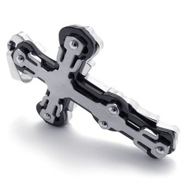 Black Titanium Cross Pendant 20264