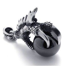 Claw Gem Titanium Pendant 20817