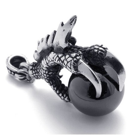 Claw Gem Titanium Pendant 20817