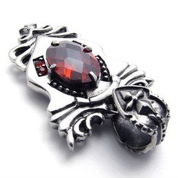 Red Diamond Titanium Pendant 20452