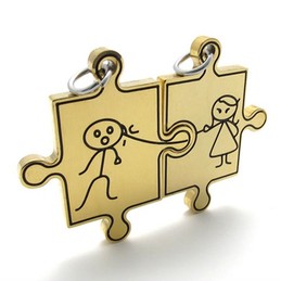 Gold Lovers Titanium Pendant 20362