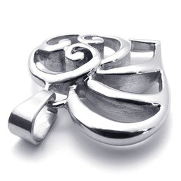 Heart Titanium Pendant 20333