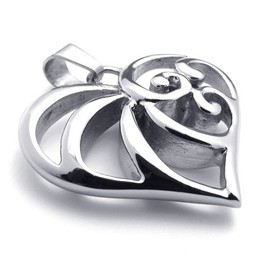 Heart Titanium Pendant 20333