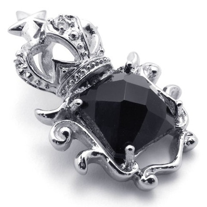 Gem Crown Titanium Pendant 20328