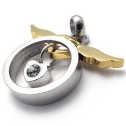 Gold Angel Women's Titanium Pendant 20286